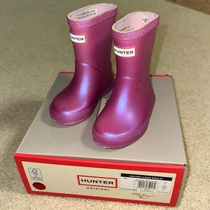 HUNTER. Baby girls rain boots.